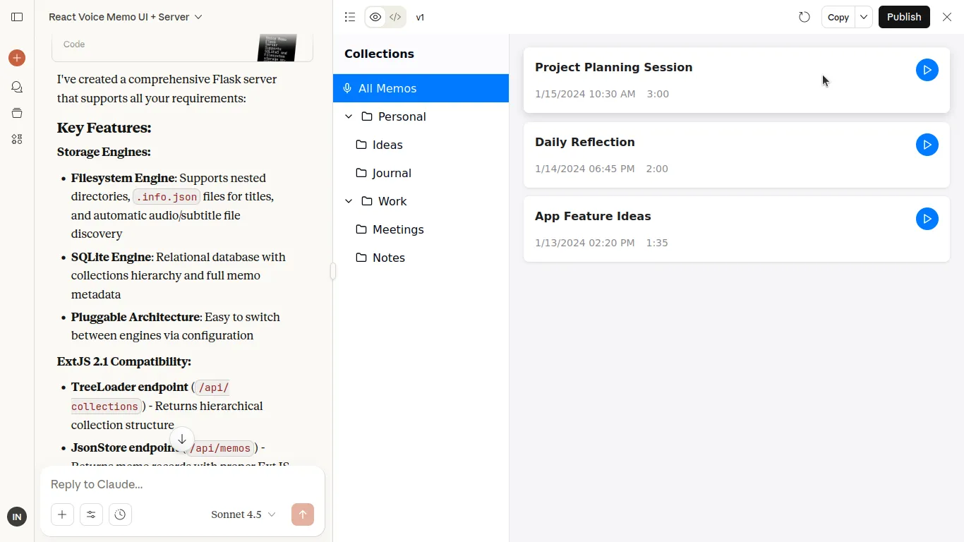 Voice Memo Manager